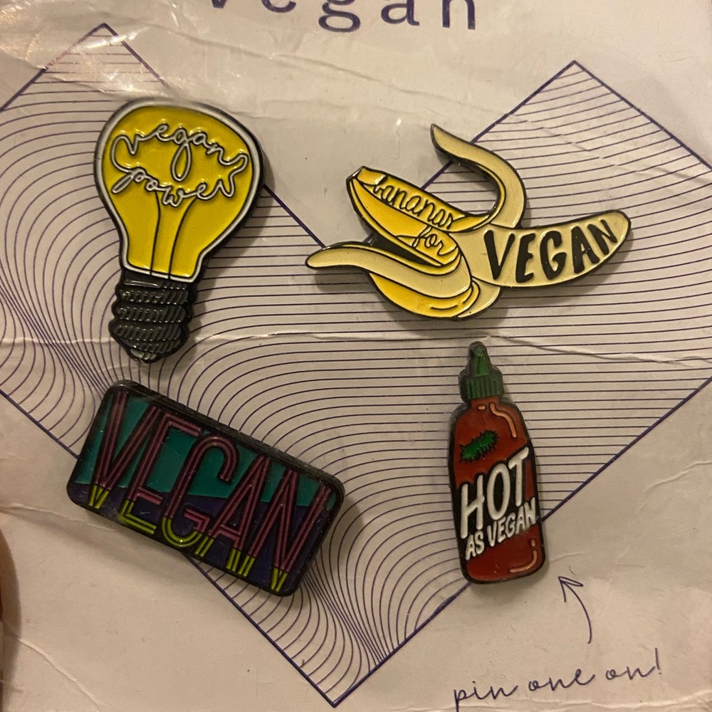 Vegan Pins